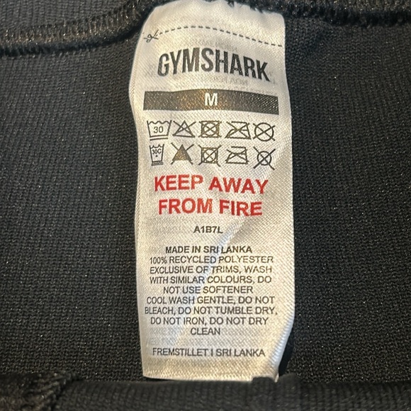 Gymshark Joggers Sweatpants Black Size M - Picture 5 of 16